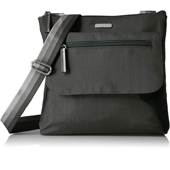 BAGGALLINI Gray Crossbody - Picture 1 of 11